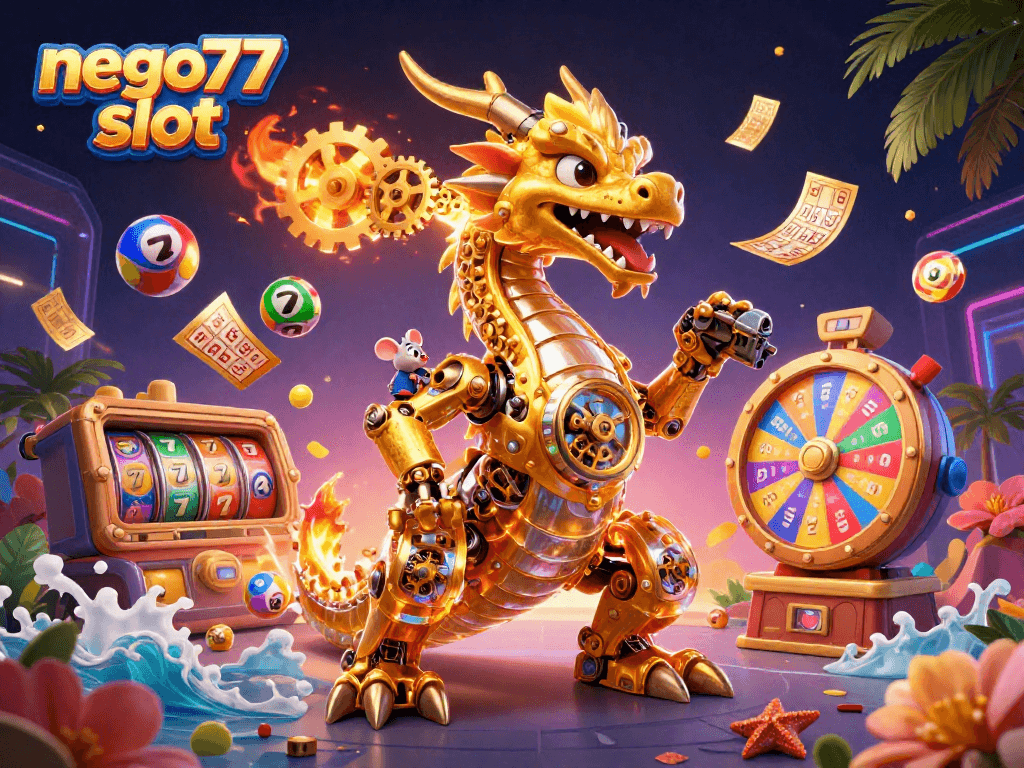 Engage with the exciting world of nego77 slot, featuring dynamic elements and vibrant graphical details for players.