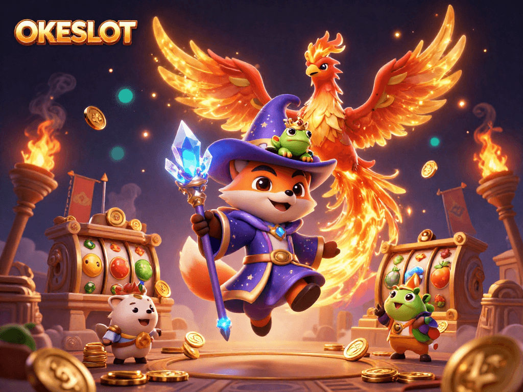 Menangkan pengalaman bermain di OKESLOT dengan slot fantastis dan bonus menarik!