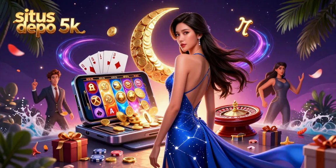 Spin your way to wins at situs depo 5k with exciting slots and vibrant casino elements.