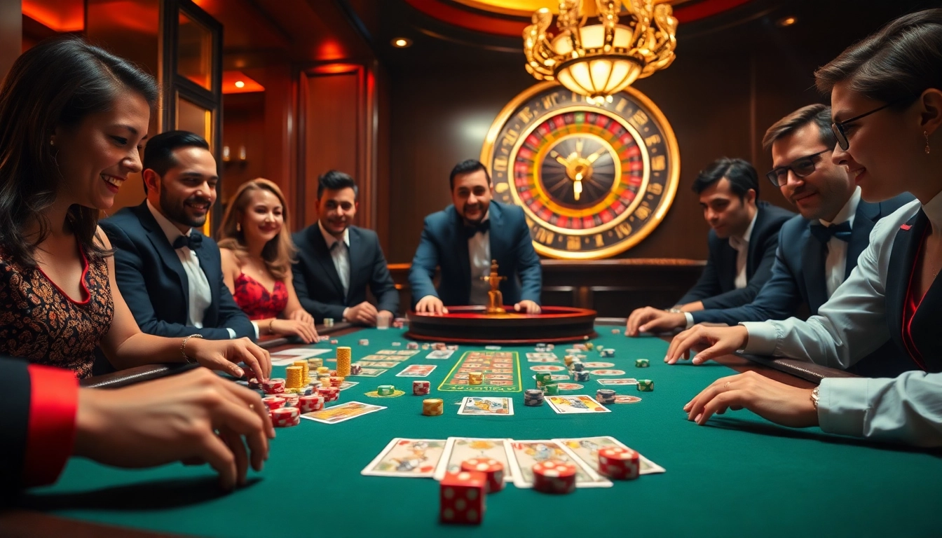 Engage in thrilling gameplay at Go 88's vibrant casino table with colorful poker chips and cards.