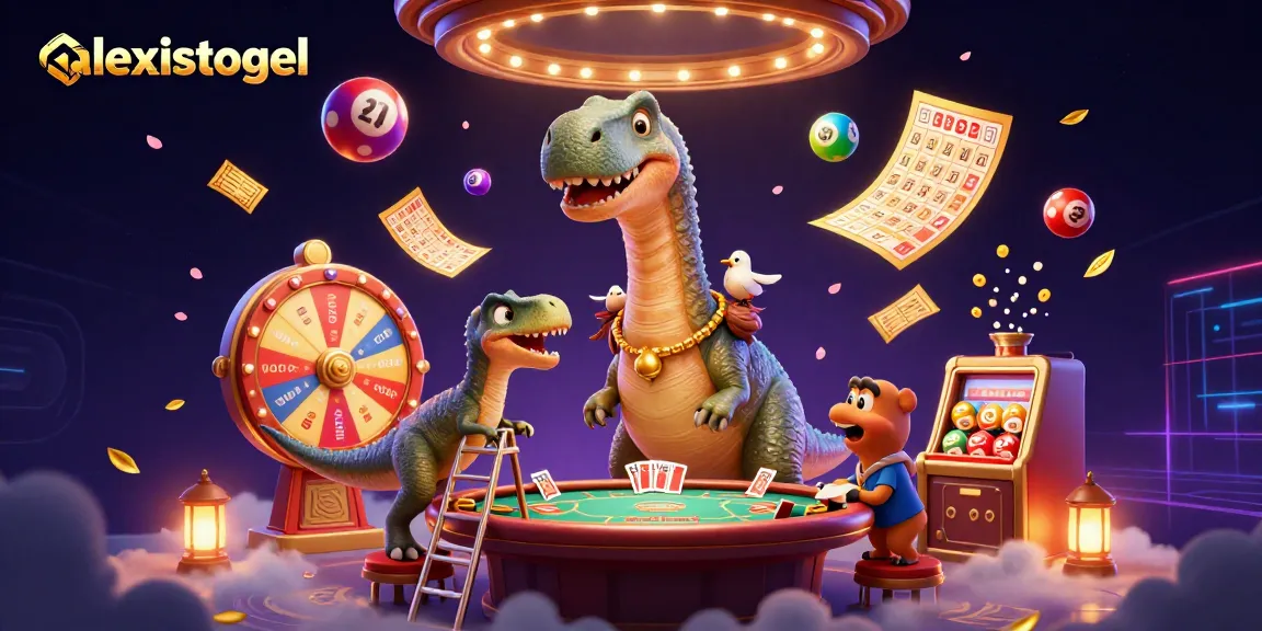 Permainan kasino menarik dengan brontosaurus dan raptor, menyoroti alexistogel.