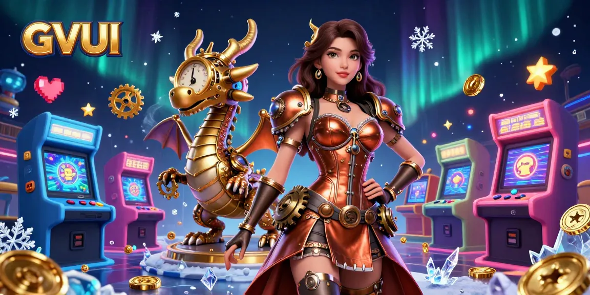 Experience thrilling gaming action at GVUI with captivating characters in a dynamic casino setting.