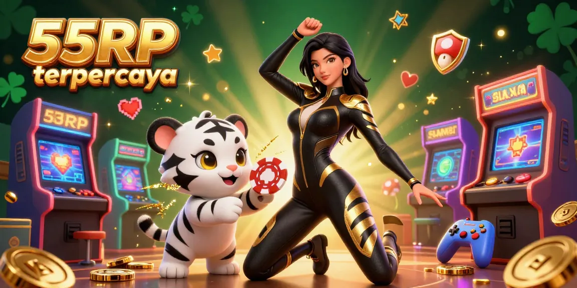 Terlibat dalam dunia gaming dinamis 55RP terpercaya, menampilkan karakter menakjubkan dalam aksi di tengah elemen kasino yang berwarna-warni.