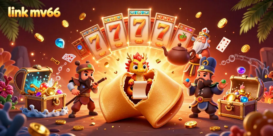 Experience thrilling games with link mv66's magical fortune cookie and casino themes
