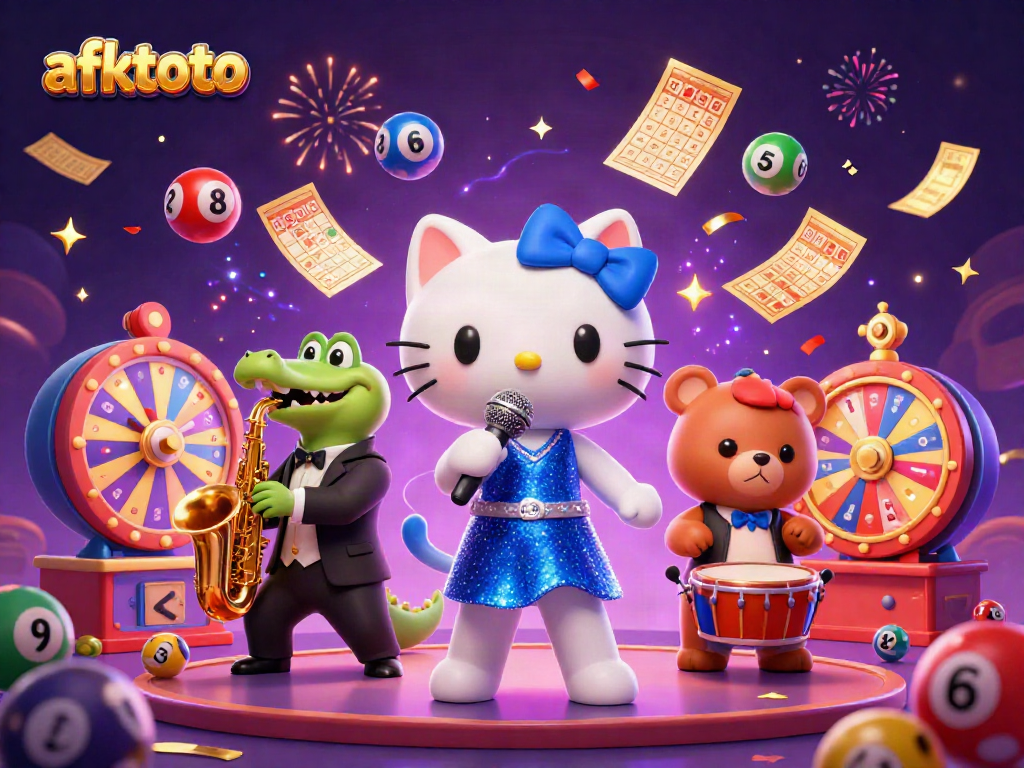 Permainan slot mengasyikkan di AFKTOTO dengan karakter menarik dan elemen perjudian yang berwarna-warni.