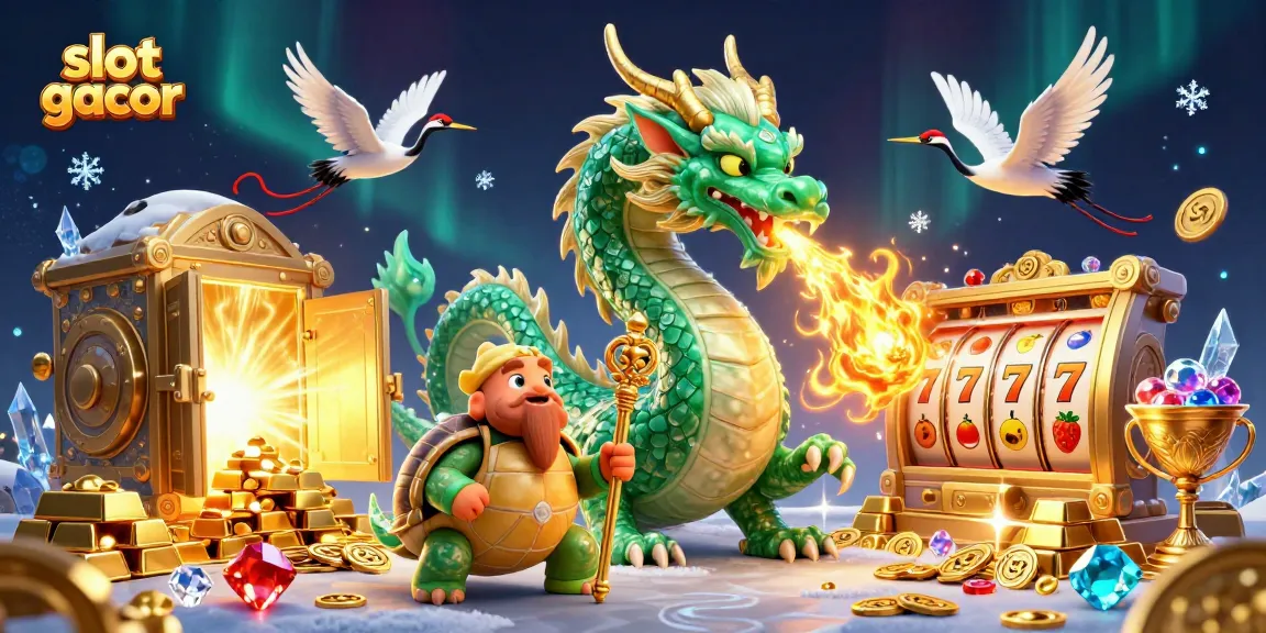 Menangkan slot gacor dengan beruntun jackpot yang ditampilkan dalam ilustrasi 3D penuh warna.