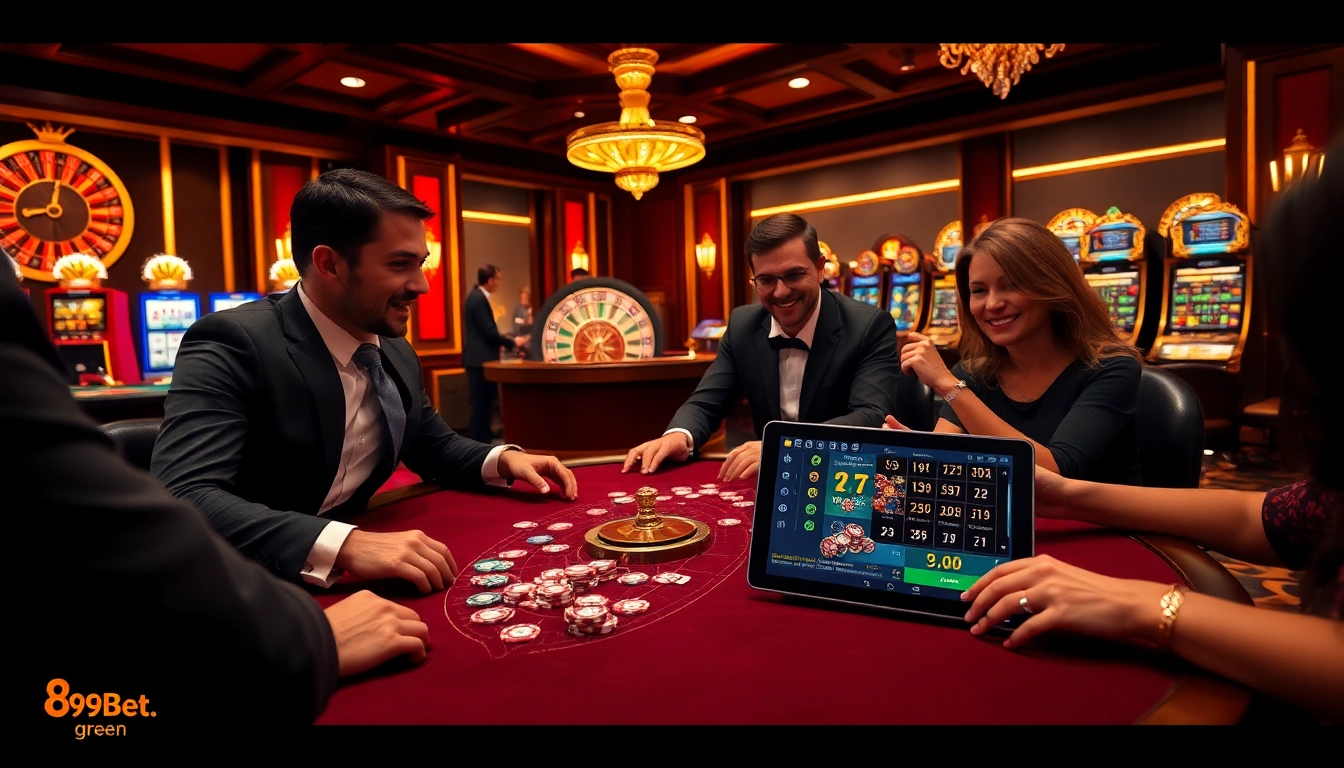 Betting excitement at https://89bet.green/ with a luxurious poker table scene featuring chips and cards.