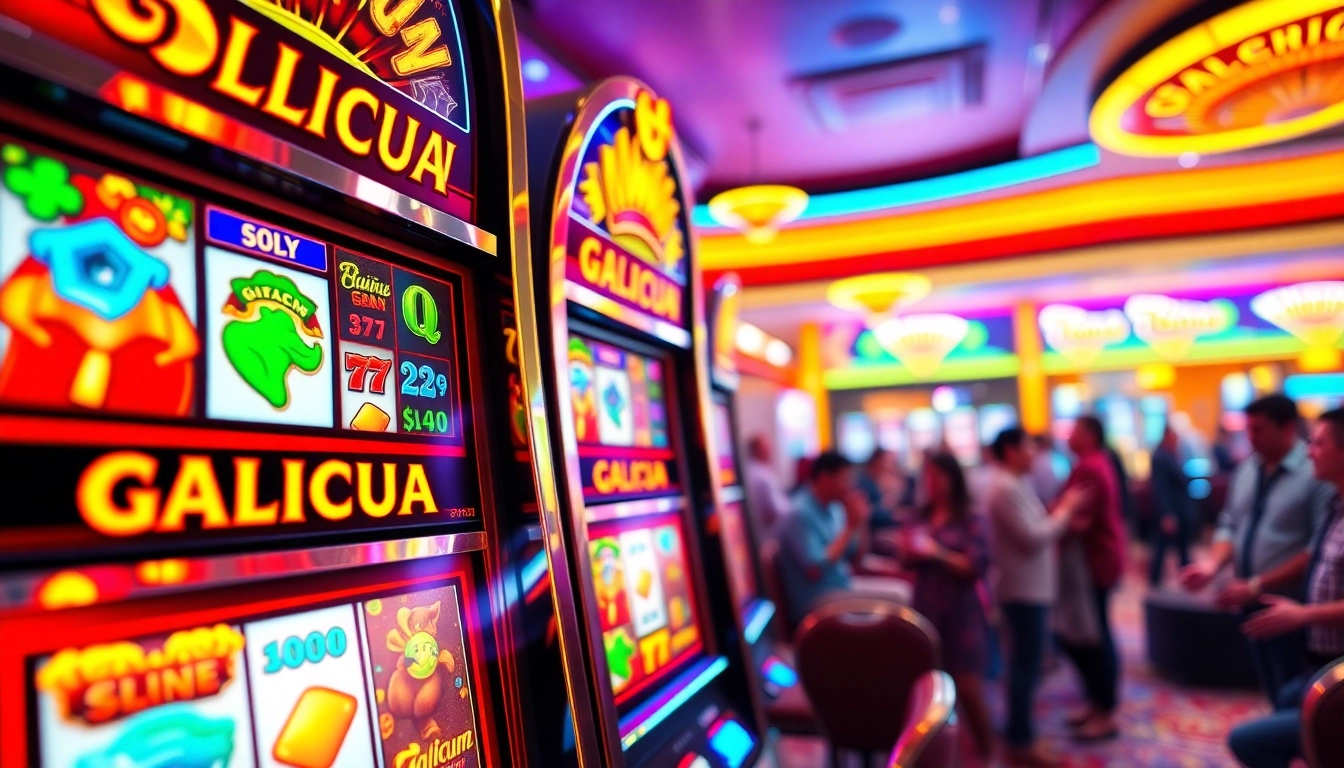 Rasakan keseruan bermain galicuan dengan mesin slot penuh warna di kasino.