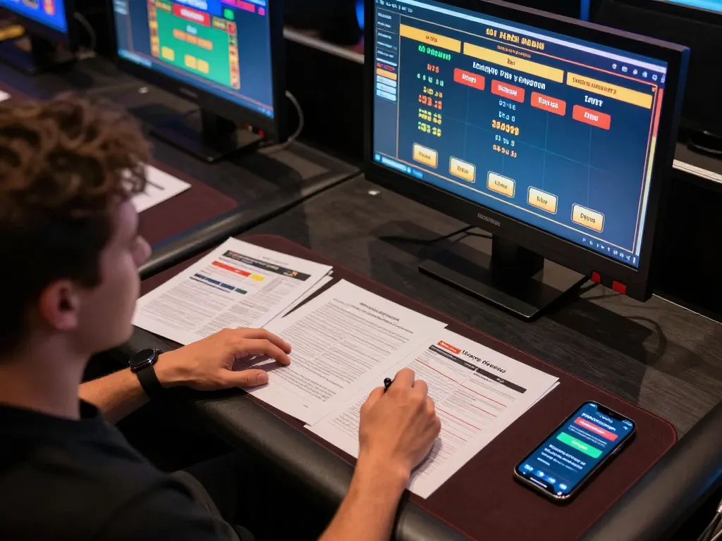Engaging scene of online gaming, capturing the essence of đánh đề online with strategic elements visible.