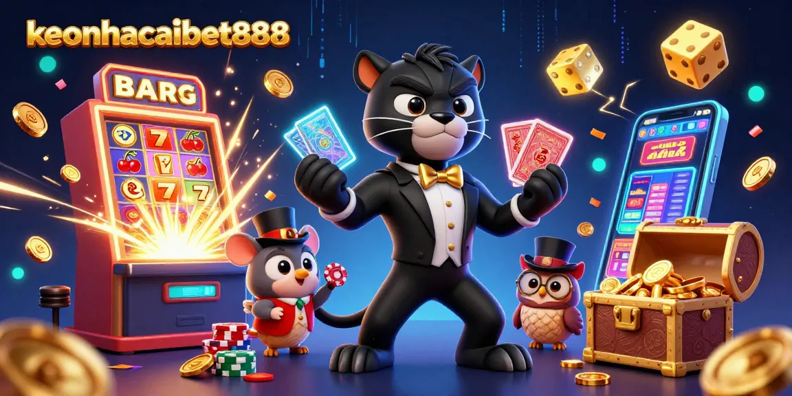 Engage with keonhacaibet888 while enjoying the vibrant 3D casino experience filled with excitement.