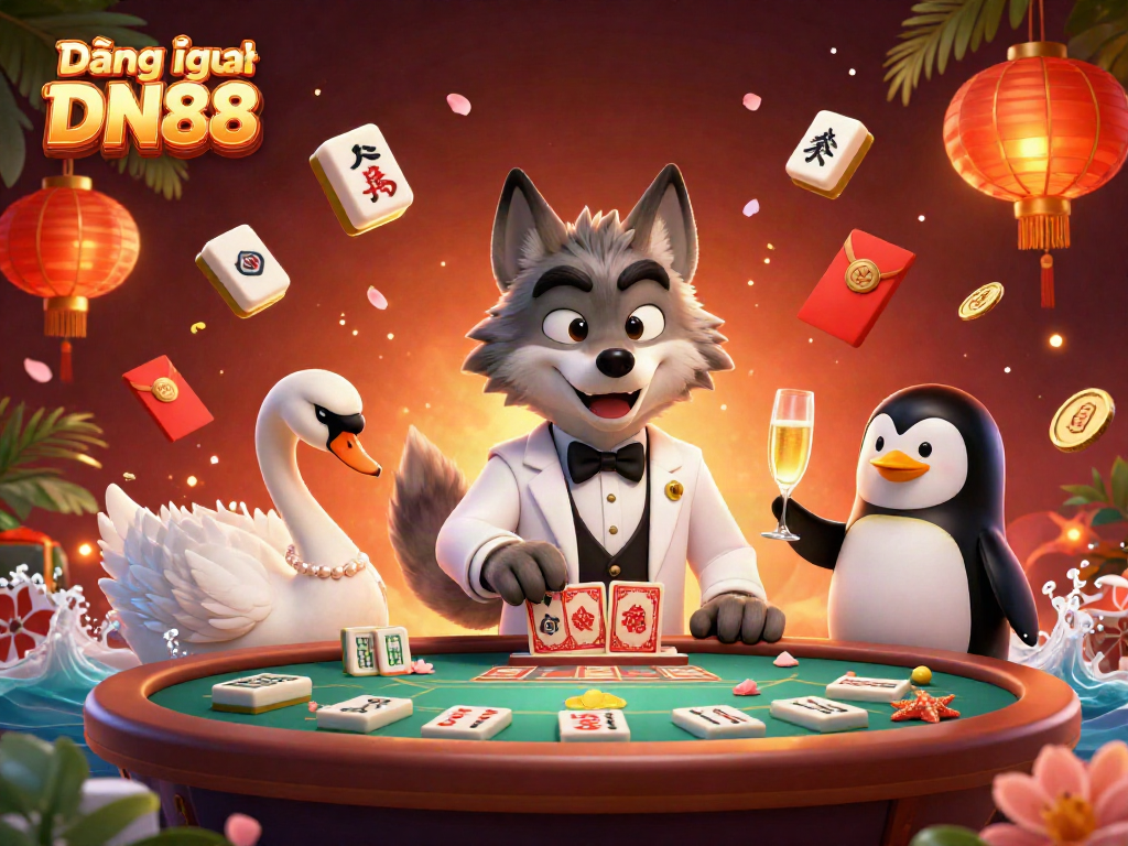 Engage in the exciting world of Đăng nhập DN88 with vibrant casino characters at play.