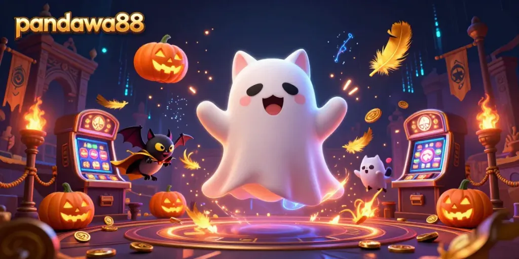 Rasakan keseruan bermain di pandawa88 dengan kucing hantu dan elemen kasino yang memukau.