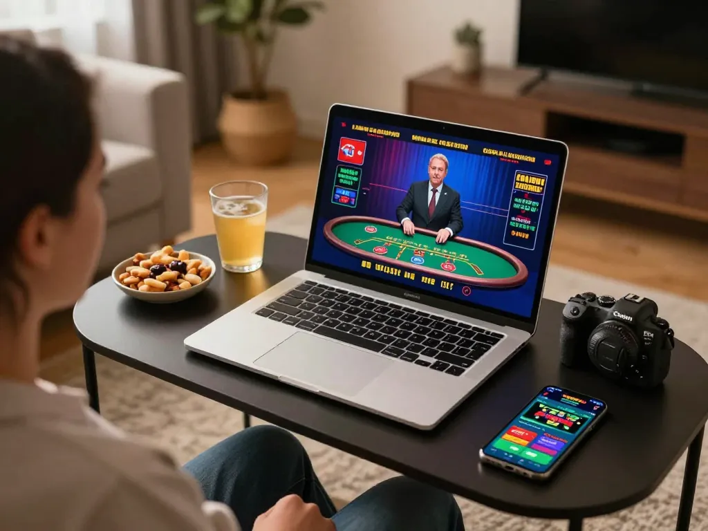 Experience strategic blackjack action on TR88 from your comfortable home setup.