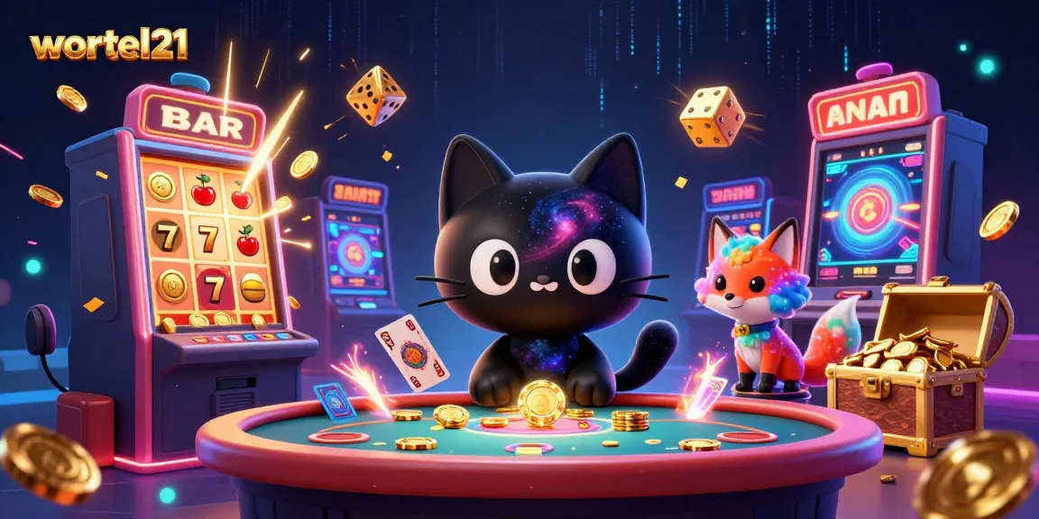 Menggandakan kemenangan di wortel21 dengan kucing hitam berlubang dan teman fox nebula di kasino.