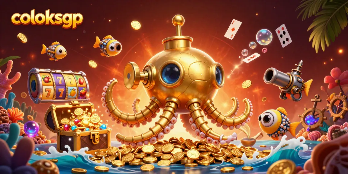 Menangkan jackpot dengan coloksgp di lautan koin emas yang melimpah!
