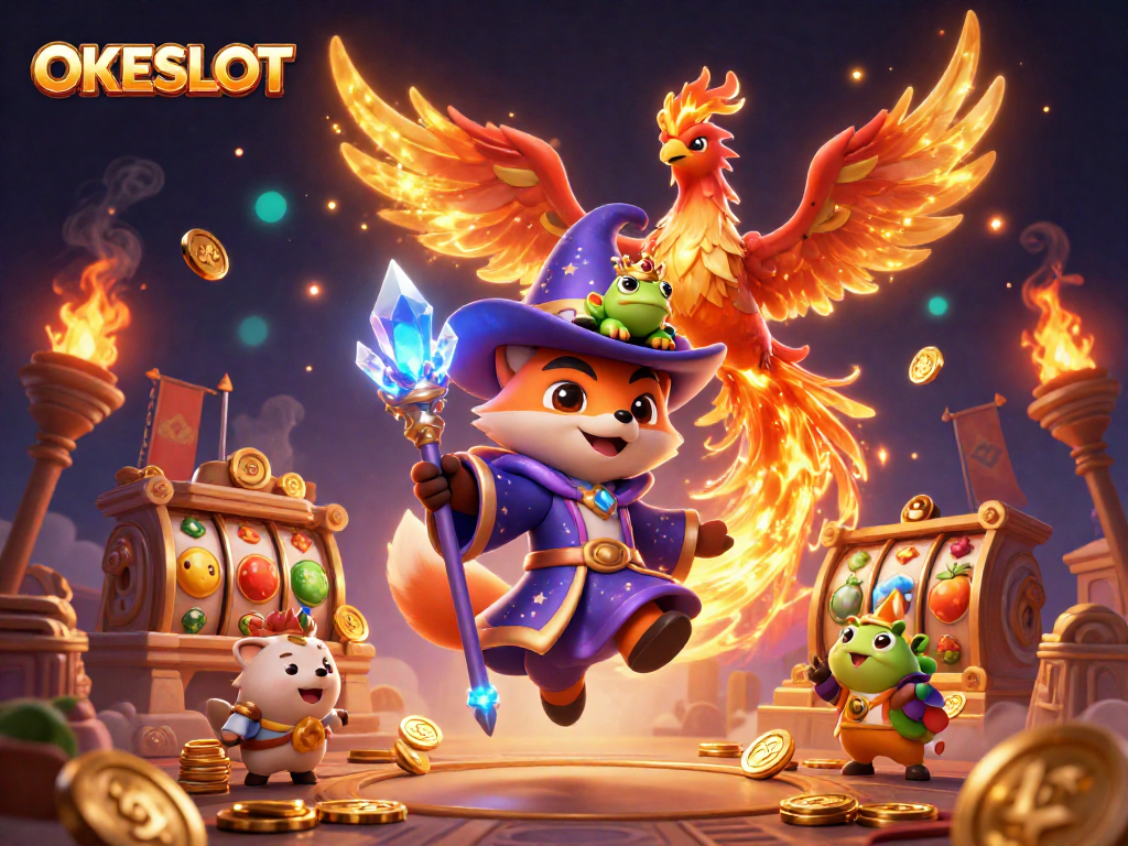 Menangkan pengalaman bermain di OKESLOT dengan slot fantastis dan bonus menarik!