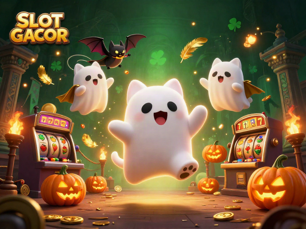 SLOT GACOR: Merayakan slot dengan kucing hantu dan bat vampir di kasino berhantu