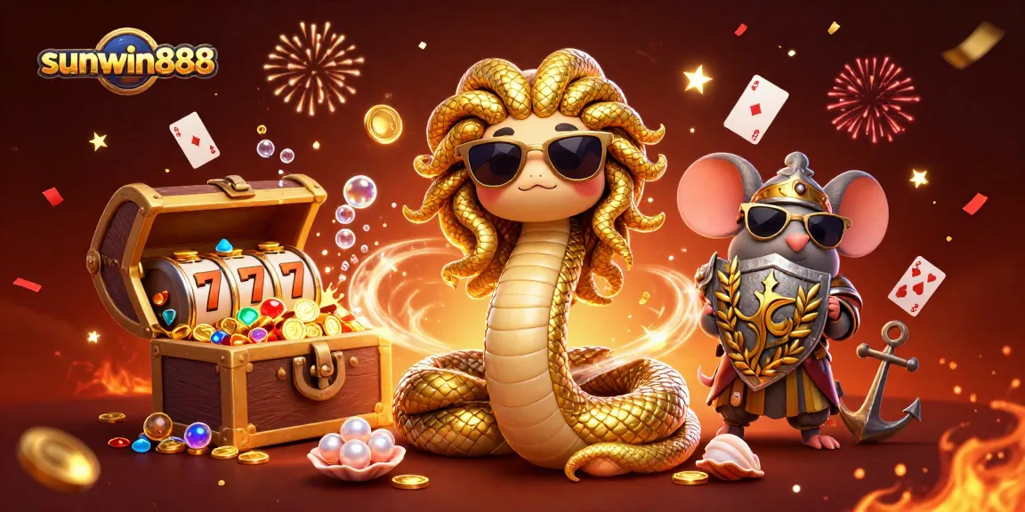 Spin to win with sunwin888 in this vibrant slot-themed casino illustration.