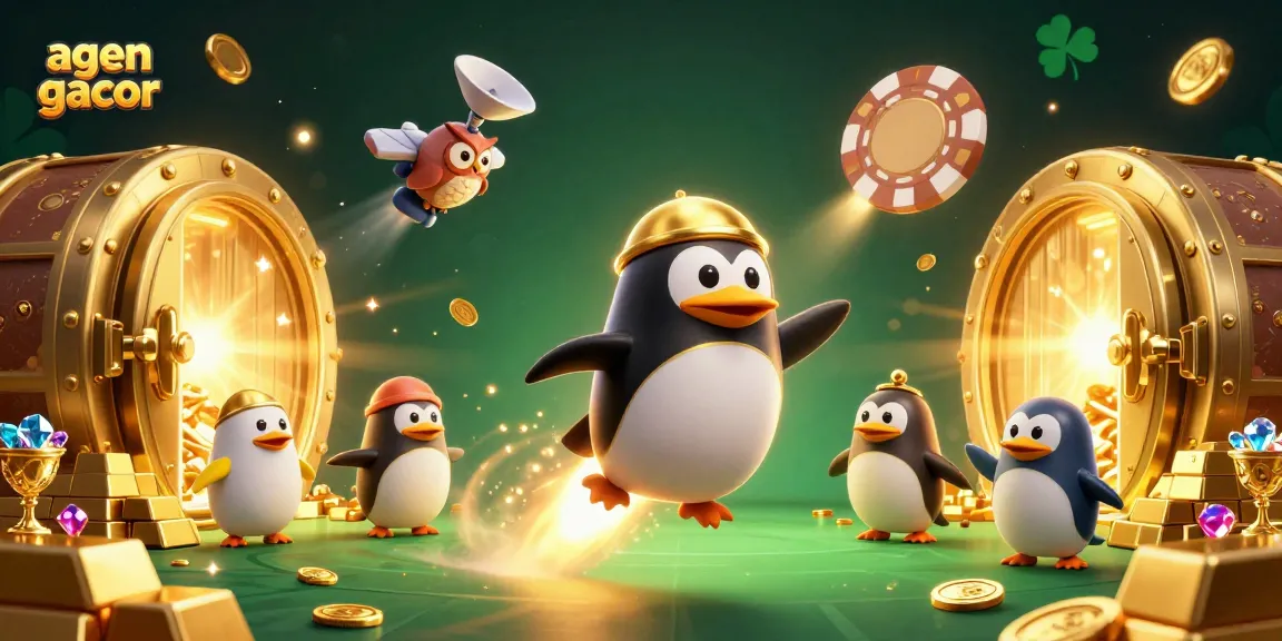 Experience winning games at agen gacor with vibrant, dynamic casino adventure illustration.