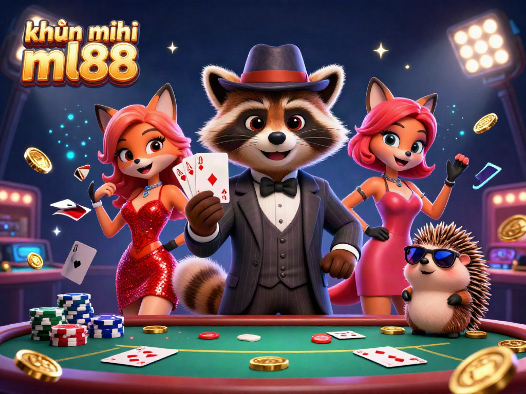 Experience the excitement of khuyến mãi ml88 with our vibrant casino-themed illustration featuring strategic poker elements.