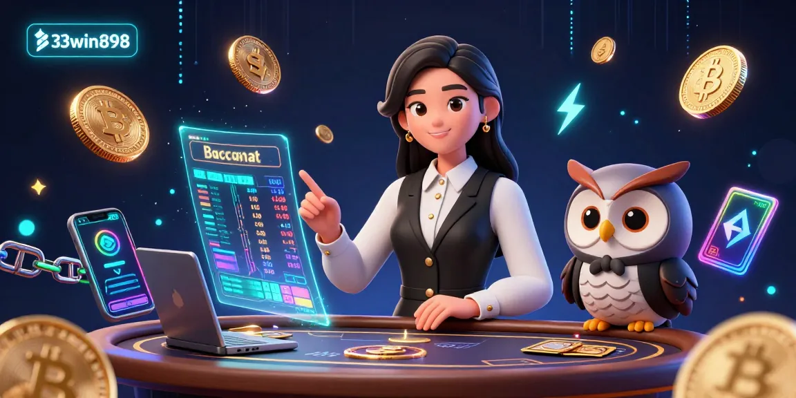 Engage in thrilling gambling at 33win898 with a warm dealer and exciting crypto elements.