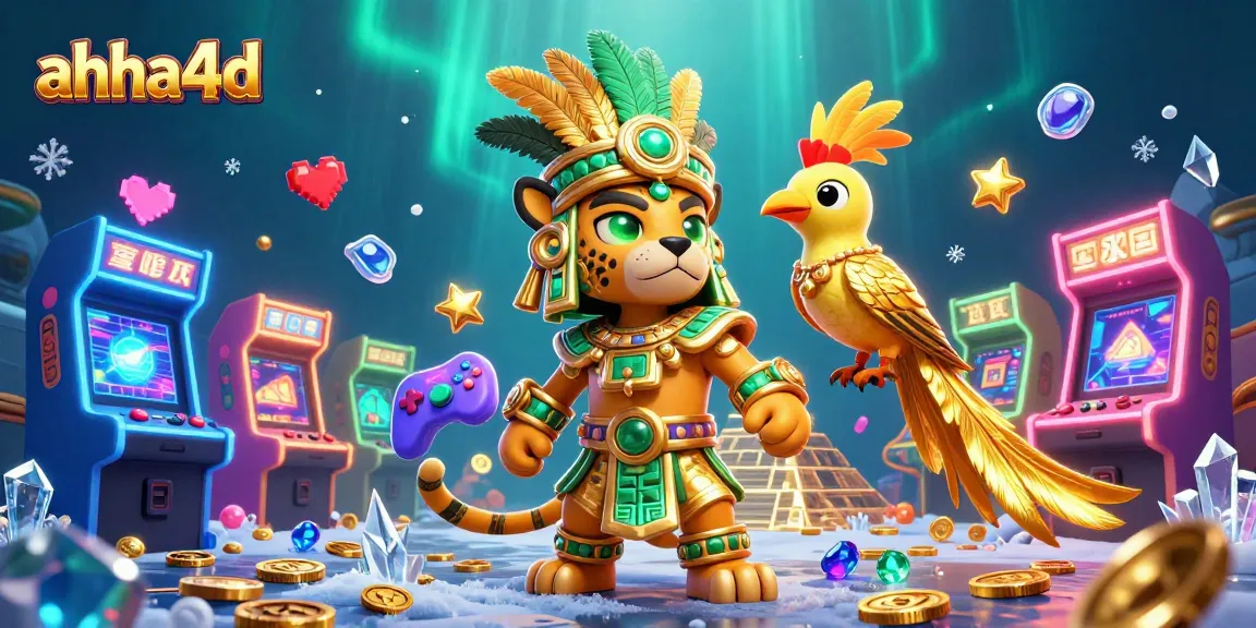 Experience thrilling gameplay at ahha4d with dynamic 3D casino art featuring vibrant characters and gaming elements.