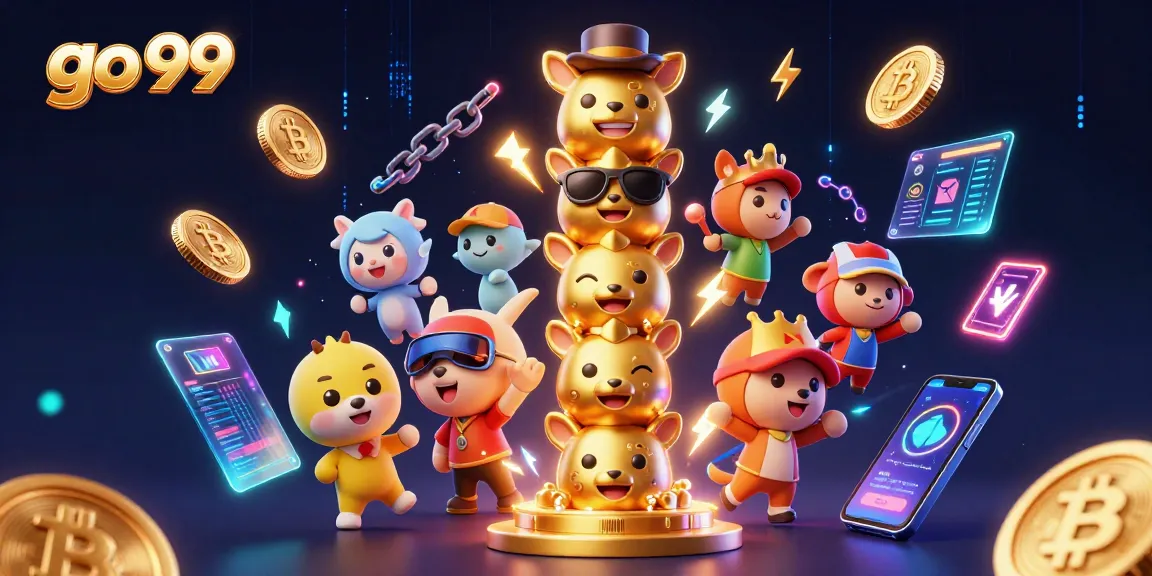Experience thrilling gaming opportunities at go 99 with vibrant 3D casino elements and crypto inspirations.
