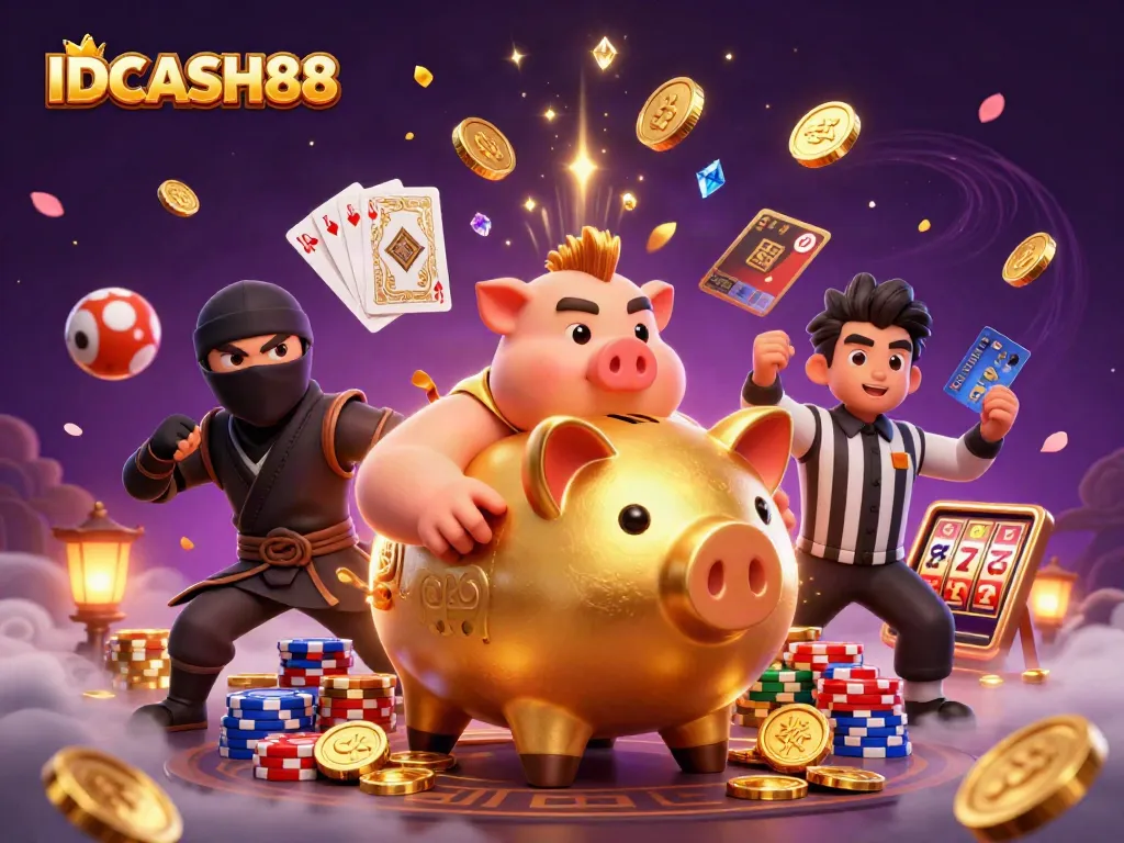 Play games strategically at IDCASH88 with thrilling dynamic lottery and bingo elements.