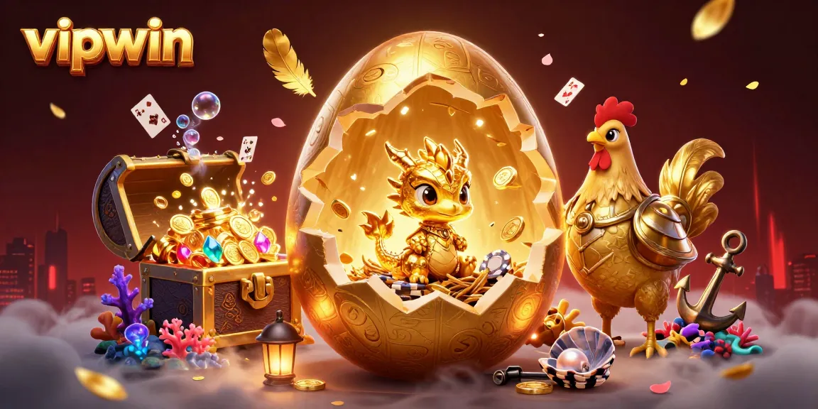 Experience thrilling wins with vipwin while the golden dragon guards your poker chips.