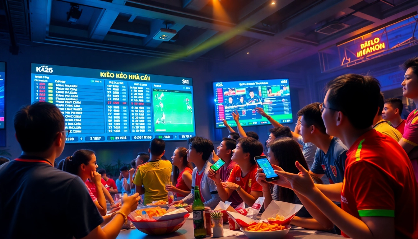 The kèo nhà cái displayed dynamically showcases real-time betting odds, engaging passionate football fans.
