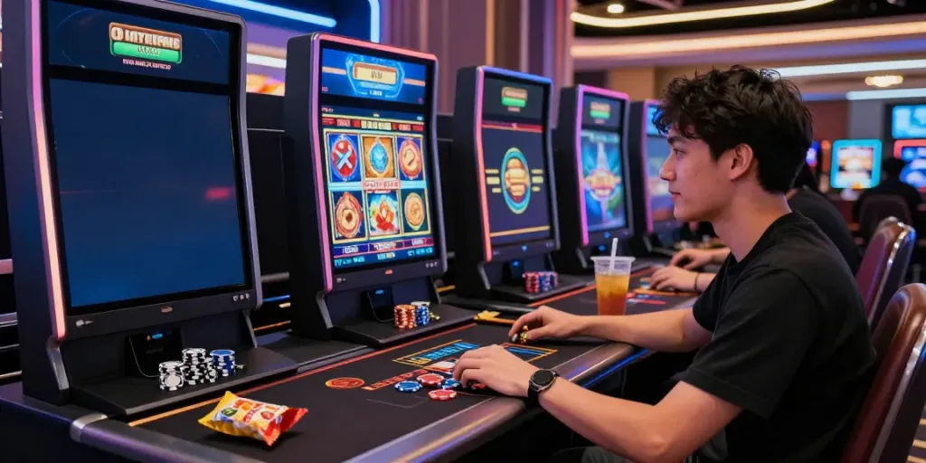 Engage with the Wolfbet Bonus Page showcasing modern gaming excitement and interactive bonuses.