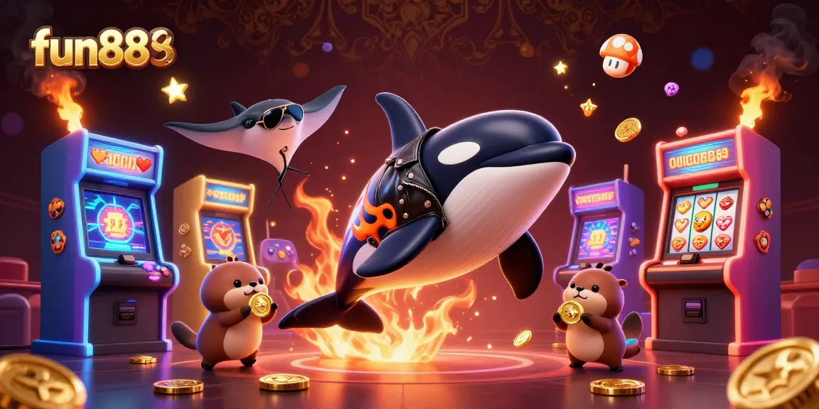 Join fun888 for exciting online games featuring vibrant 3D characters and vibrant casino elements.