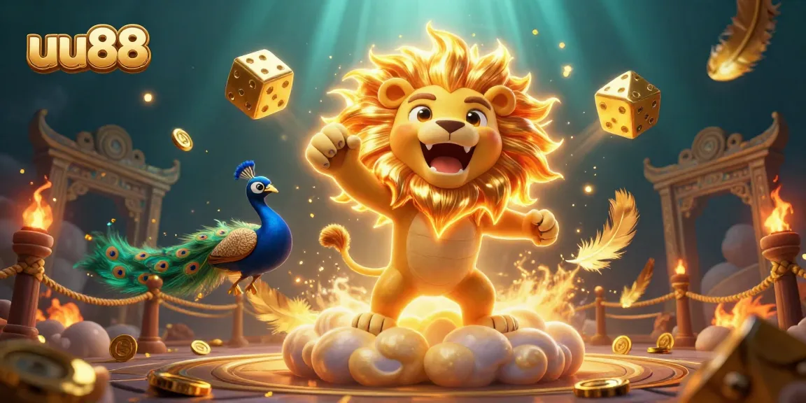 Win big with uu88 at this vibrant, immersive casino scene featuring thrilling gaming elements.