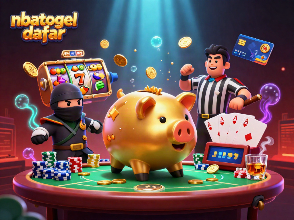 Gambarkan aksi menarik saat bermain nbatogel daftar dengan karakter pahlawan kasino yang penuh energi dan permainan yang mendebarkan.