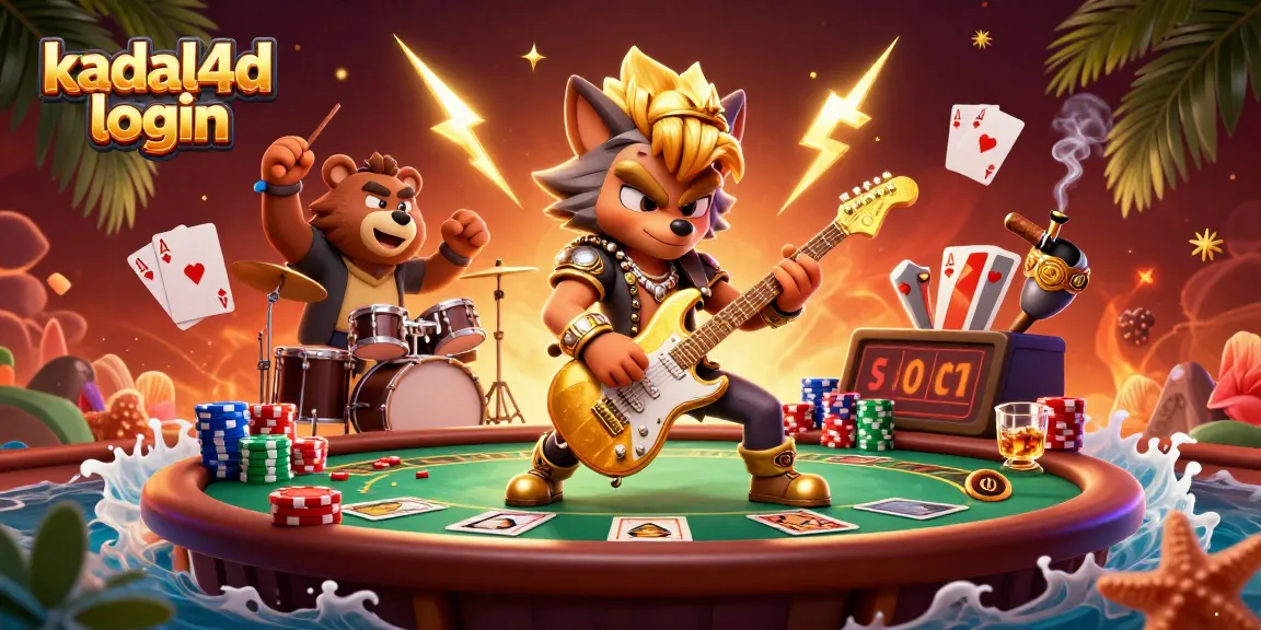 Kadal4d login memberikan pengalaman bermain poker yang menarik dengan karakter 3D di arena kasino