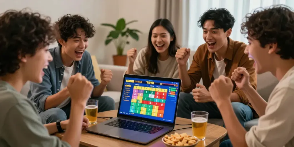 Serunya bermain game Toto online di rumah bersama teman-teman, alexistoto menjadi pusat perhatian.