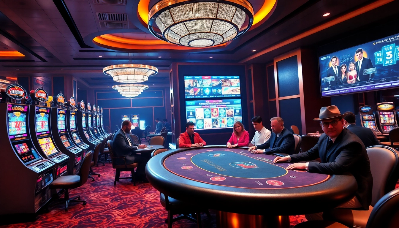 Engage in exciting online gaming at https://8k8.us.com/ with luxurious casino elements and vibrant atmosphere.