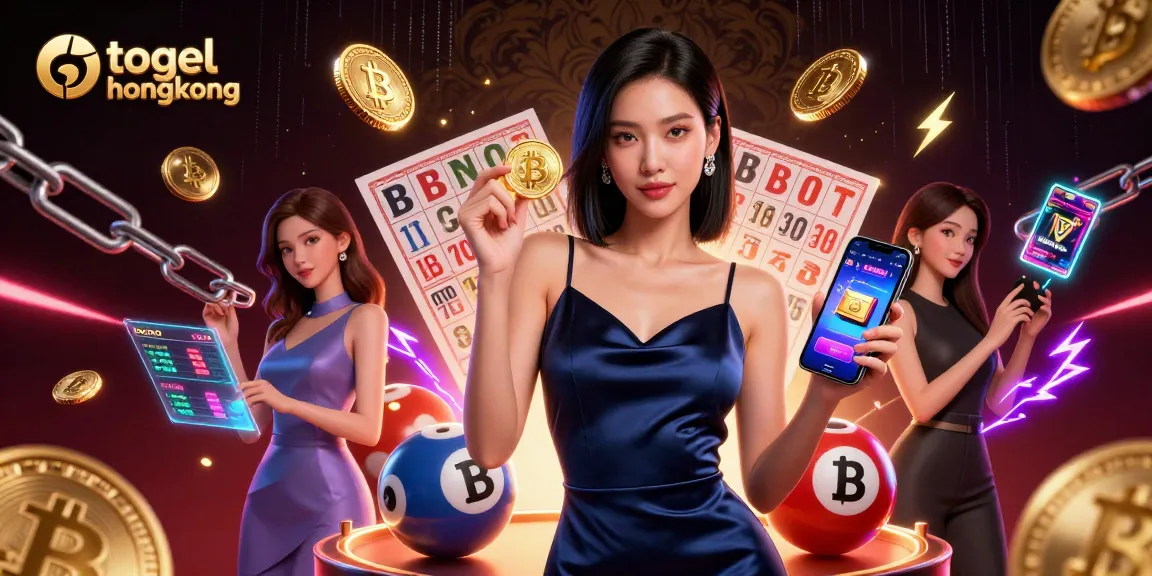 Play and win big with togel hongkong in this vibrant casino-themed scene.