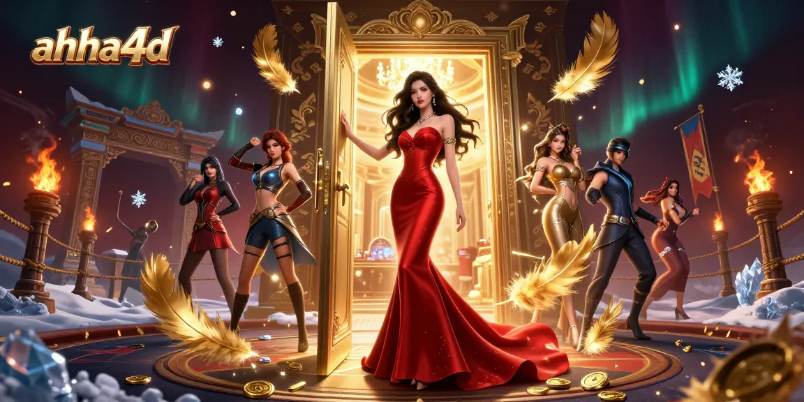 Play and win at ahha4d with a stunning view of a luxurious casino atmosphere and vibrant gameplay elements.