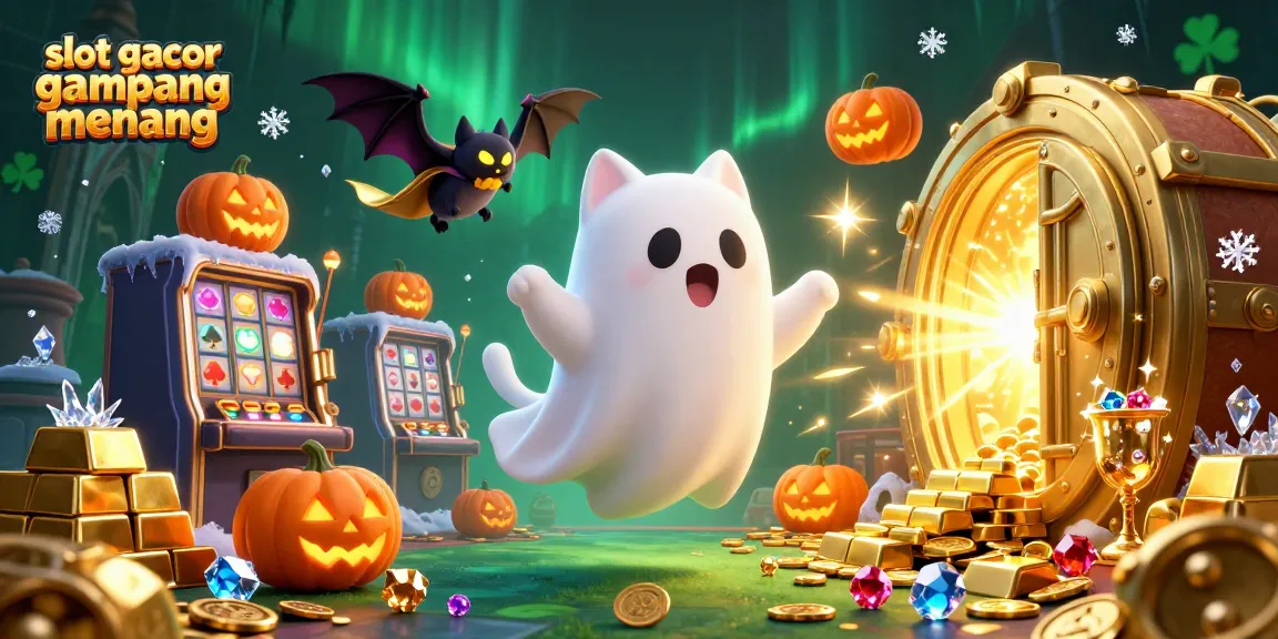 Engage with exciting slot gacor gampang menang experiences in a vibrant casino illustration.