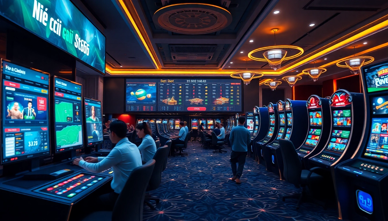 NHÀ CÁI ST666 offers a vibrant online gambling experience with sports betting and casino games.