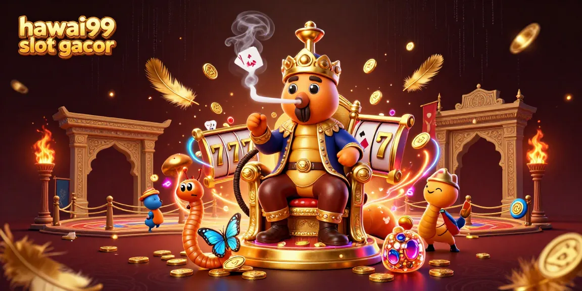 Experience the thrill of hawai99 slot gacor with vibrant illustrations of enchanting winning moments.