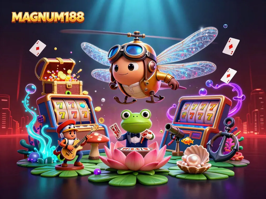 Experience thrilling gameplay at MAGNUM188 with enchanting casino excitement!