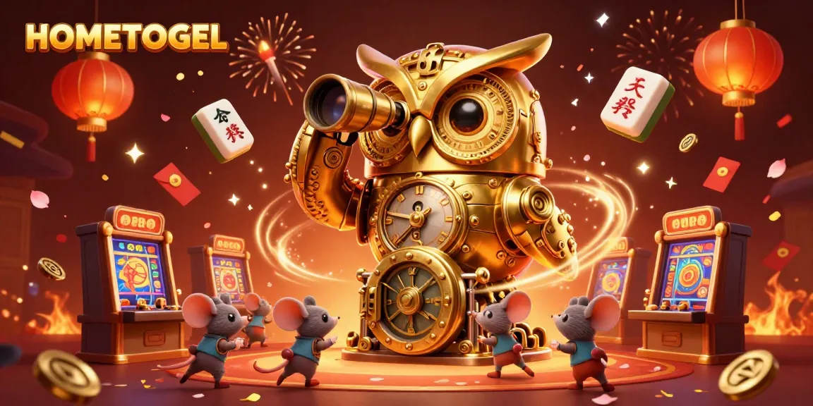Experience the excitement of HOMETOGEL with our vibrant casino-themed 3D illustration.