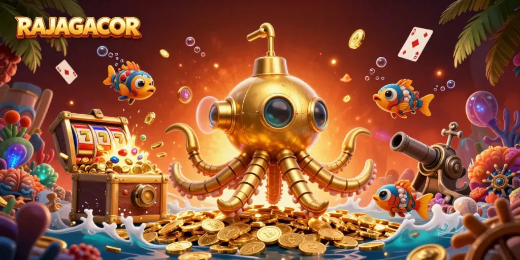 Permainan slot menarik di RAJAGACOR dengan karakter unik dan suasana warna-warni.