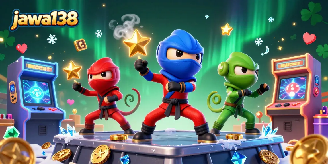 JAWA138 menampilkan tim ninja chameleon beraksi dalam pertunjukan kasino yang spektakuler